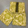 Floria Palm Extra Wide Pinch Pleat Second-Hand Curtains W346 D284 - Image 10