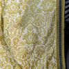 Floria Palm Extra Wide Pinch Pleat Second-Hand Curtains W346 D284 - Image 2