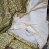 Floria Palm Extra Wide Pinch Pleat Second-Hand Curtains W346 D284 - Image 4