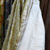 Floria Palm Extra Wide Pinch Pleat Second-Hand Curtains W346 D284 - Image 5