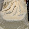 Light Gold Damask Style Pinch Pleat Second-Hand Curtains W220 D253 - Image 3
