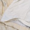 Light Gold Damask Style Pinch Pleat Second-Hand Curtains W220 D253 - Image 4