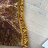 Stunning Wide Mulberry Goblet Pleat Second-Hand Curtains W406 D290 - Image 2