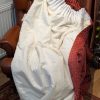 Terracotta Pencil Pleat Interlined Second-Hand Curtains W317 D262 - Image 8