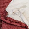 Terracotta Pencil Pleat Interlined Second-Hand Curtains - Up to 4 pairs available - Image 4
