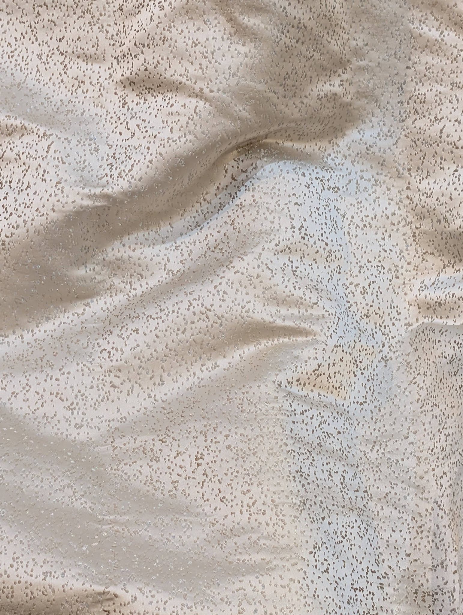 Lovely Silver Goblet Pleat Interlined Second-Hand Curtains W288 D266 - 2 Pairs available - Image 4