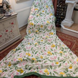 Vintage Harlequin Pencil Pleat Second-Hand Curtains - W118 D300 - 3 Pairs available