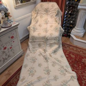 Lovely Cream Vintage Pencil Pleat Second-Hand Curtains W122 D260 - 4 Pairs Available